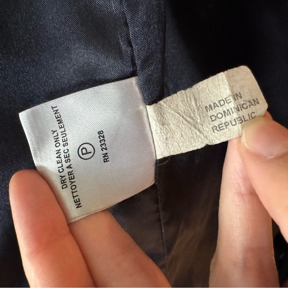 Navy Pendleton long wool coat with hood - Picture 9 of 14